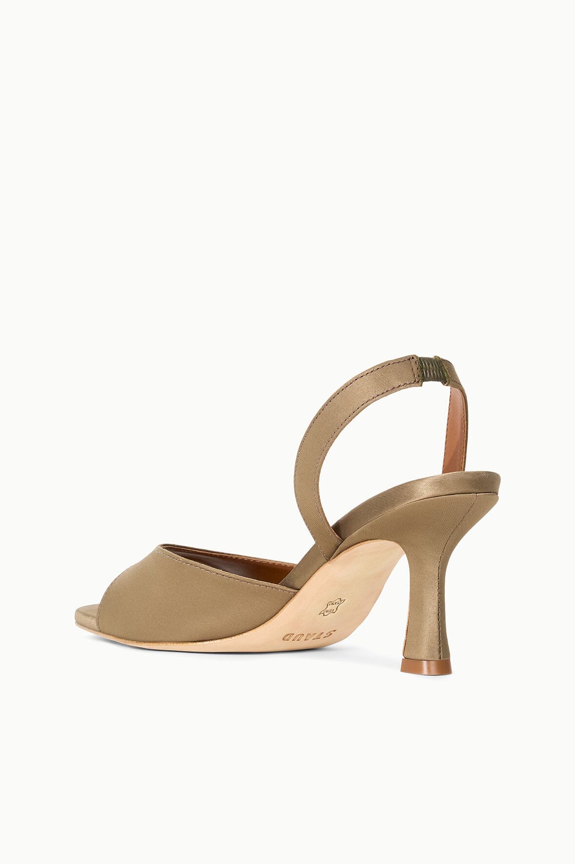 BRIGITTE HEEL IN TRUFFLE