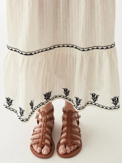 DAPHNE DRESS IN BLUE LAGOON