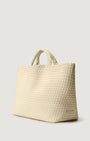 Naghedi ST. BARTHS LARGE TOTE CHERRY at Romi Boutique