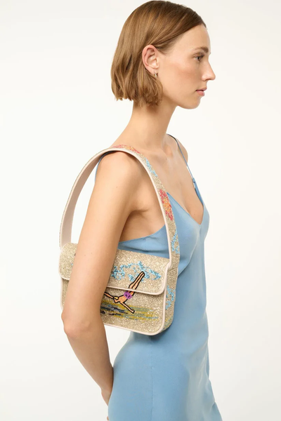 TOMMY BEADED BAG IN DIVERS - Romi Boutique