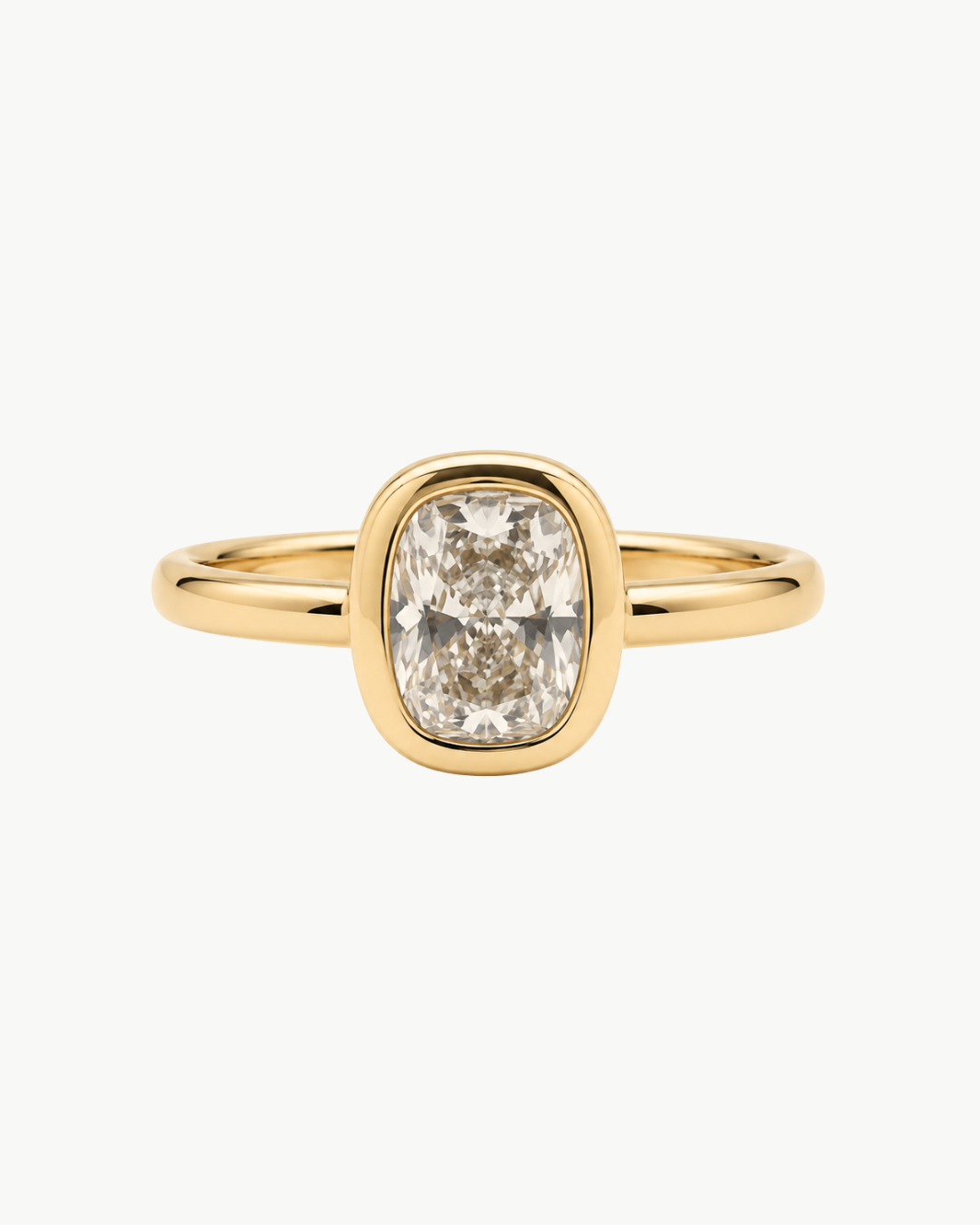The Frame Cushion Diamond Ring