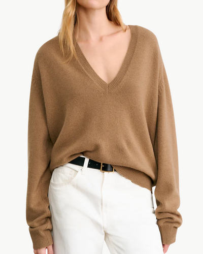 FERON SWEATER IN TAN