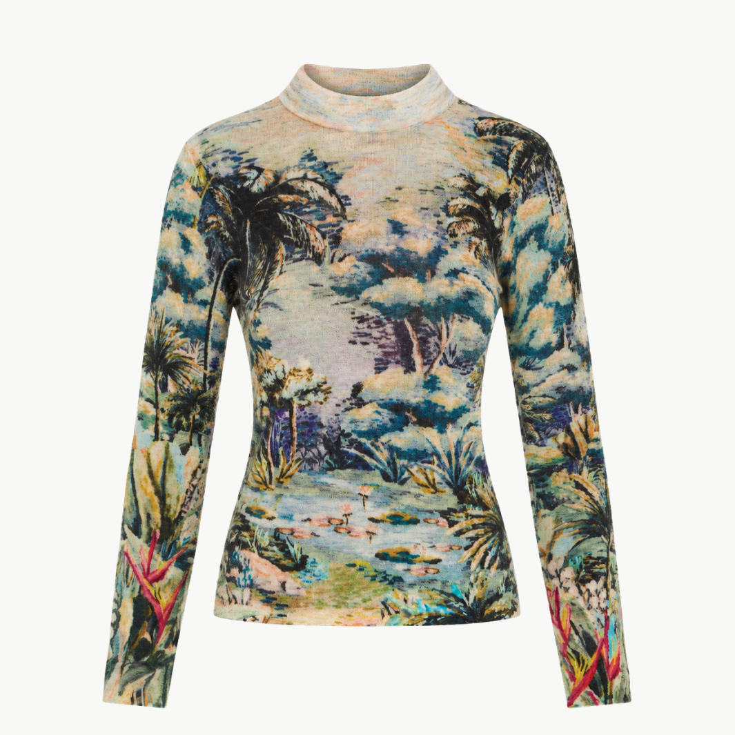 Petricor Long Sleeve Knit Top