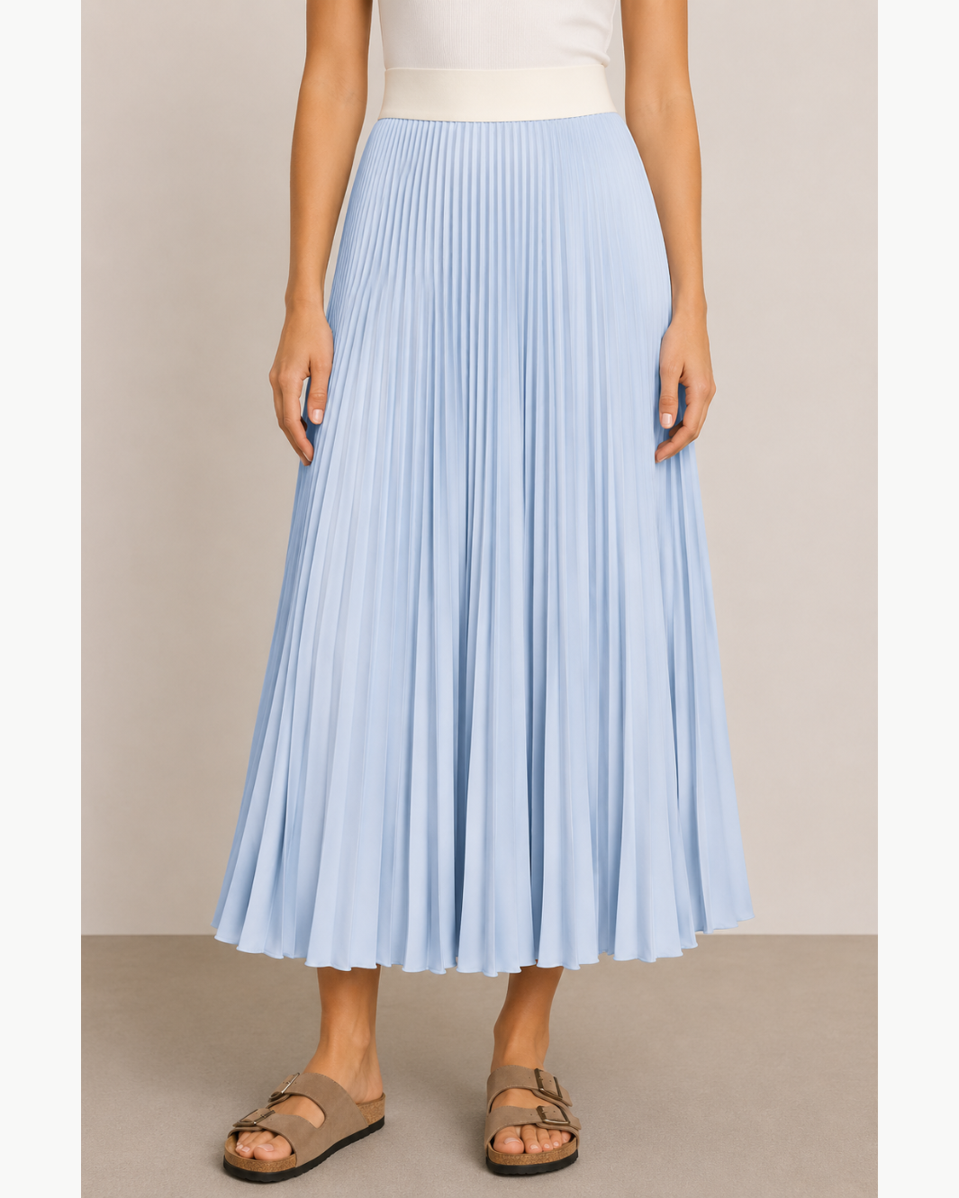 Classic Satin Skirt