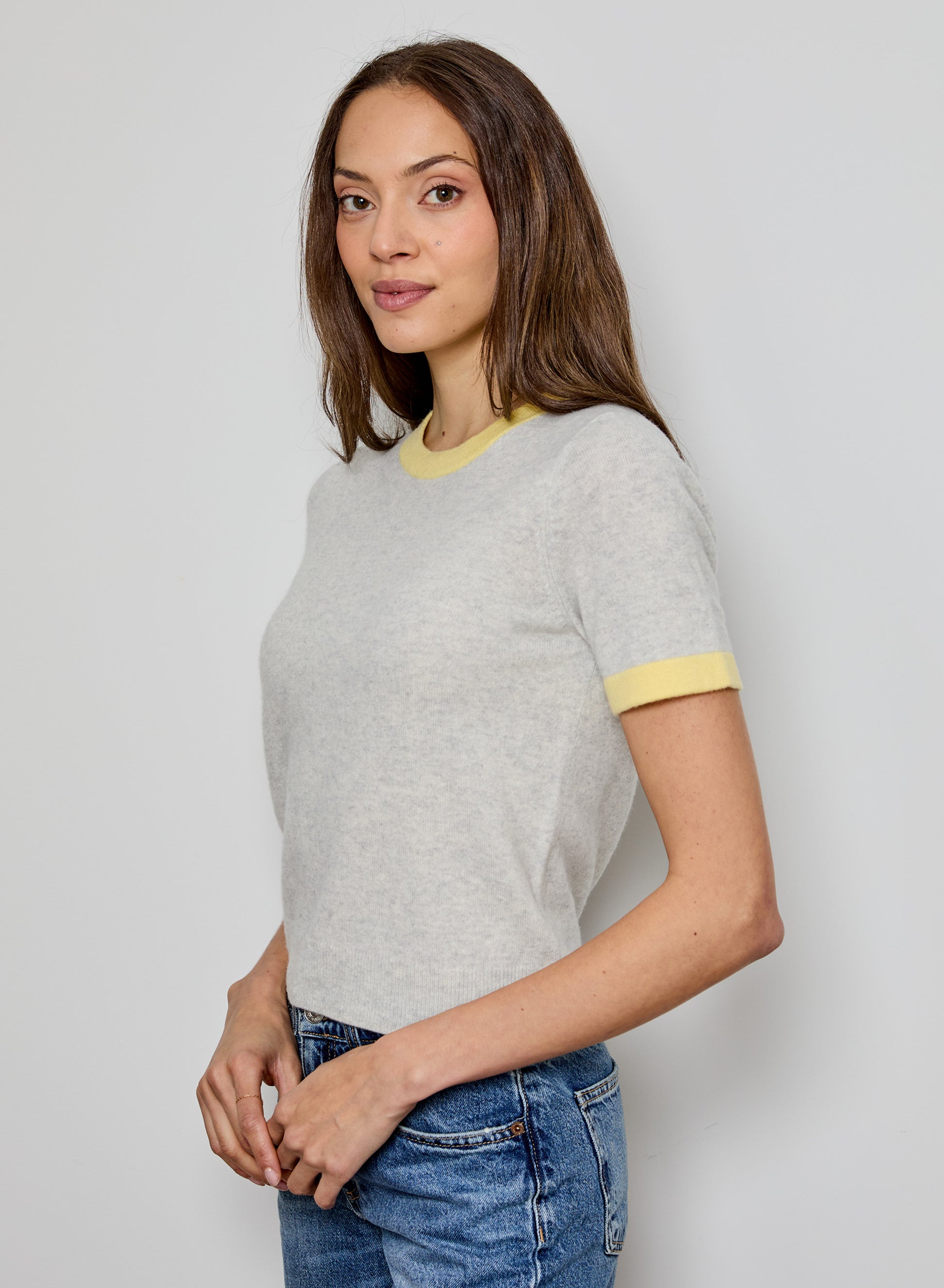 Short Sleeve Ringer Crew
