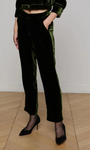 L'Agence REBEL VELVET TROUSER at Romi Boutique