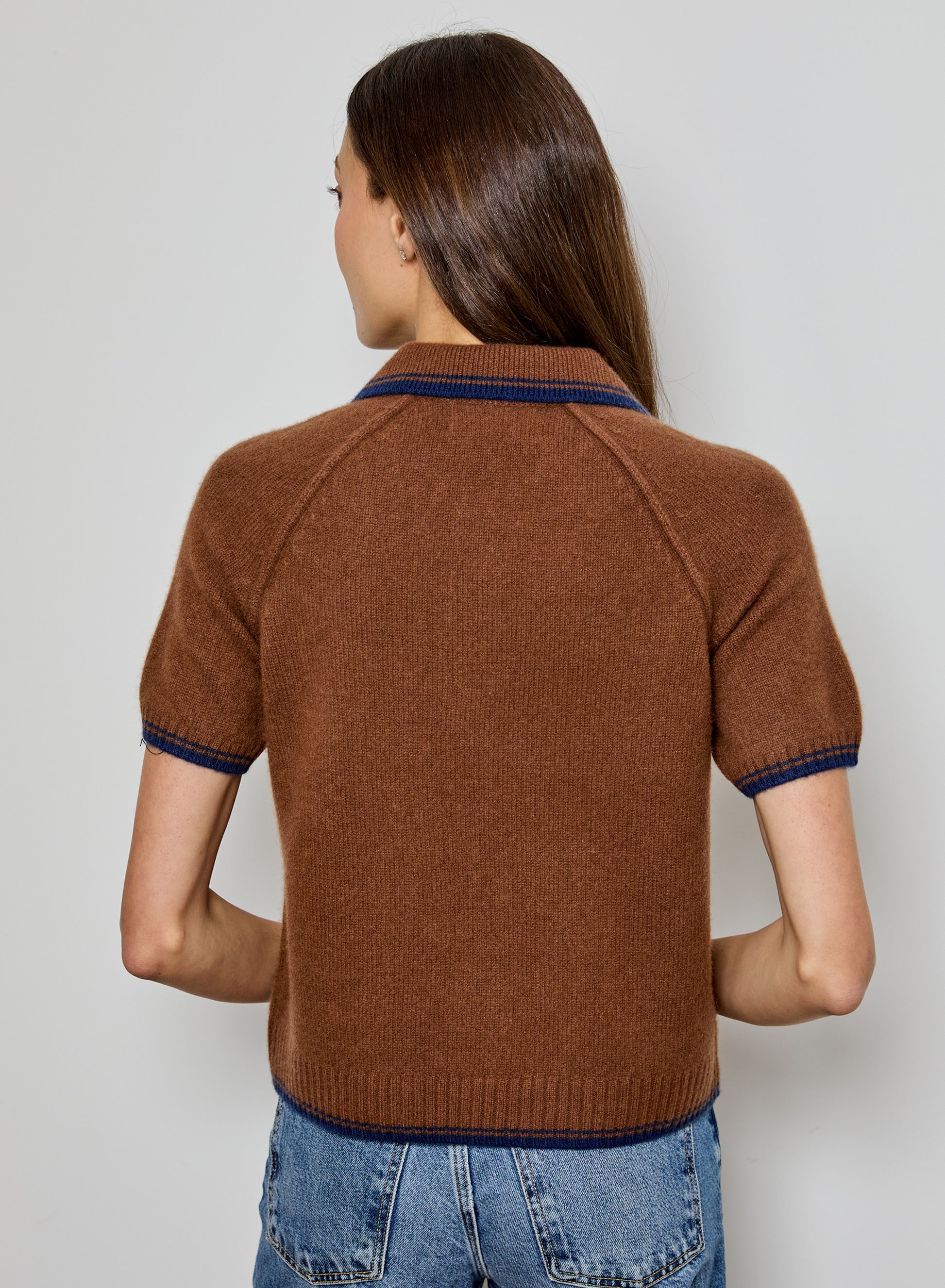 Raglan Short Sleeve Sweater