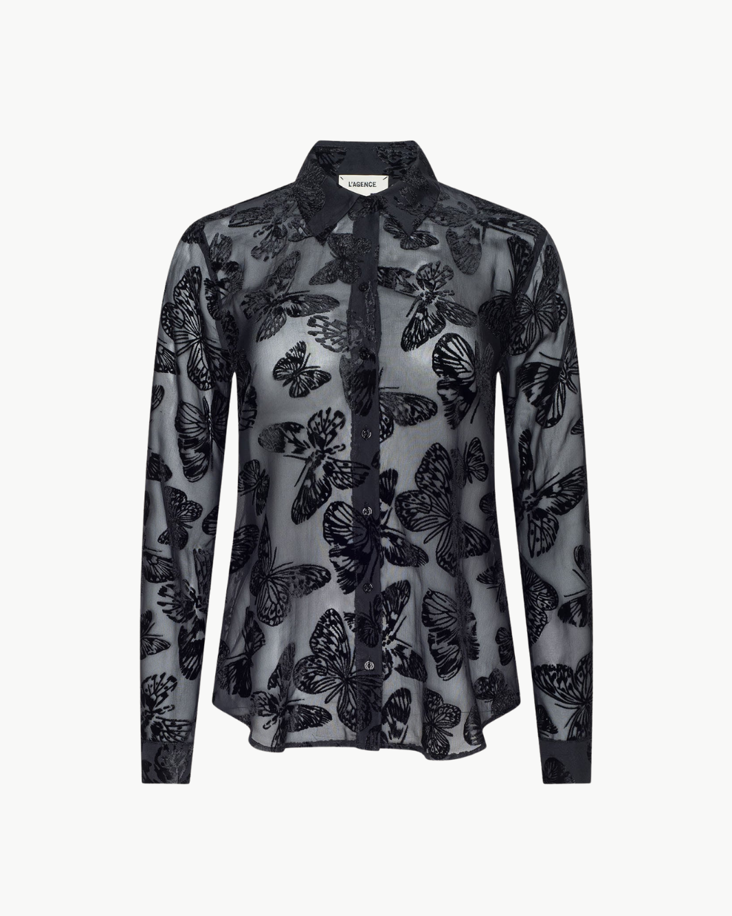 Laurent Velvet Blouse