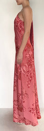 Hemant & Nandita ONE SHOULDER SASH DRESS at Romi Boutique