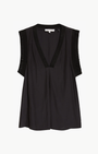 Ramy Brook ZANDRA V-NECK TANK at Romi Boutique