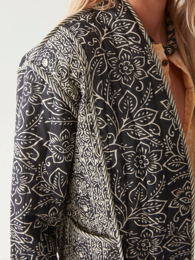LUANA JACKET IN JASMINE SOUR ZEBRA - Romi Boutique