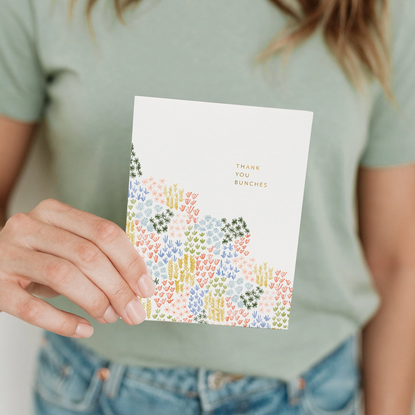 THANK YOU BUNCHES GREETING CARD - Romi Boutique