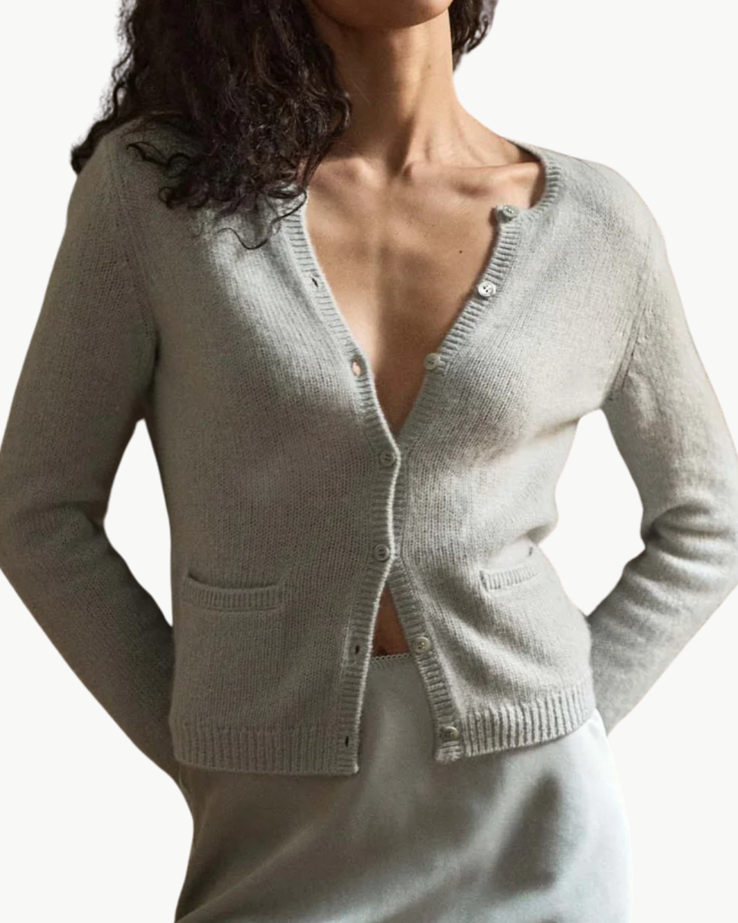 DOEN THEA CASHMERE CARDIGAN at Romi Boutique