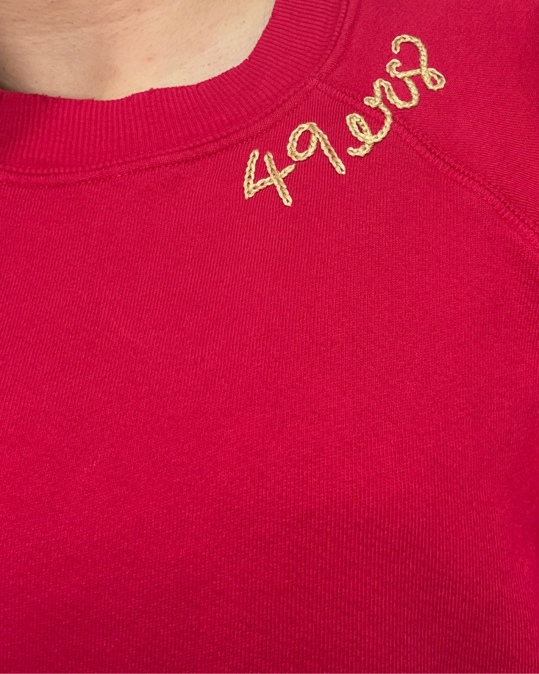 I Stole My Boyfriend's Shirt 49ers Sweatshirt at Romi Boutique