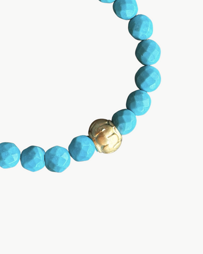 CHARM BRACELET IN TURQUOISE