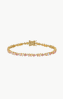 Native Gem VIENNA MINI BRACELET IN PINK OPAL at Romi Boutique