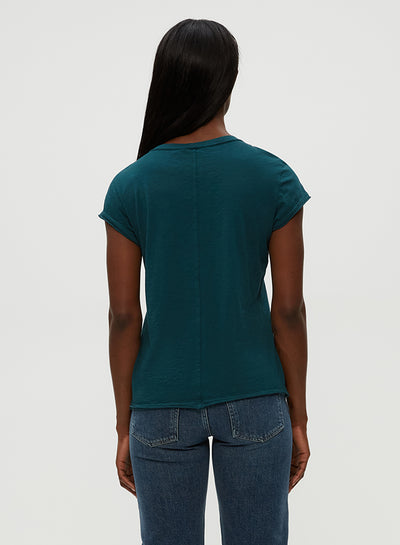 TRUDY SUPIMA TEE IN RAINFOREST