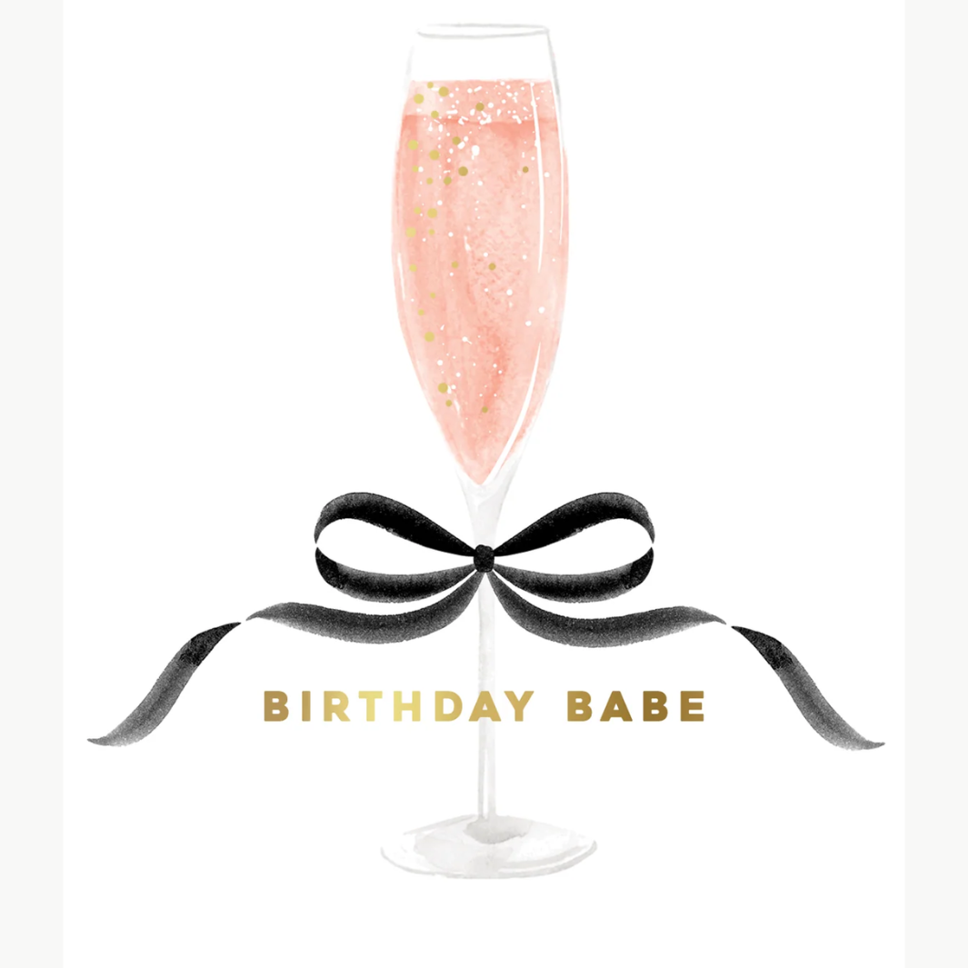 ABIGAIL JAYNE DESIGN BIRTHDAY BABE GREETING CARD at Romi Boutique