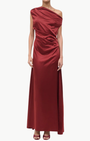 Staud PHARE SILK MAXI DRESS at Romi Boutique