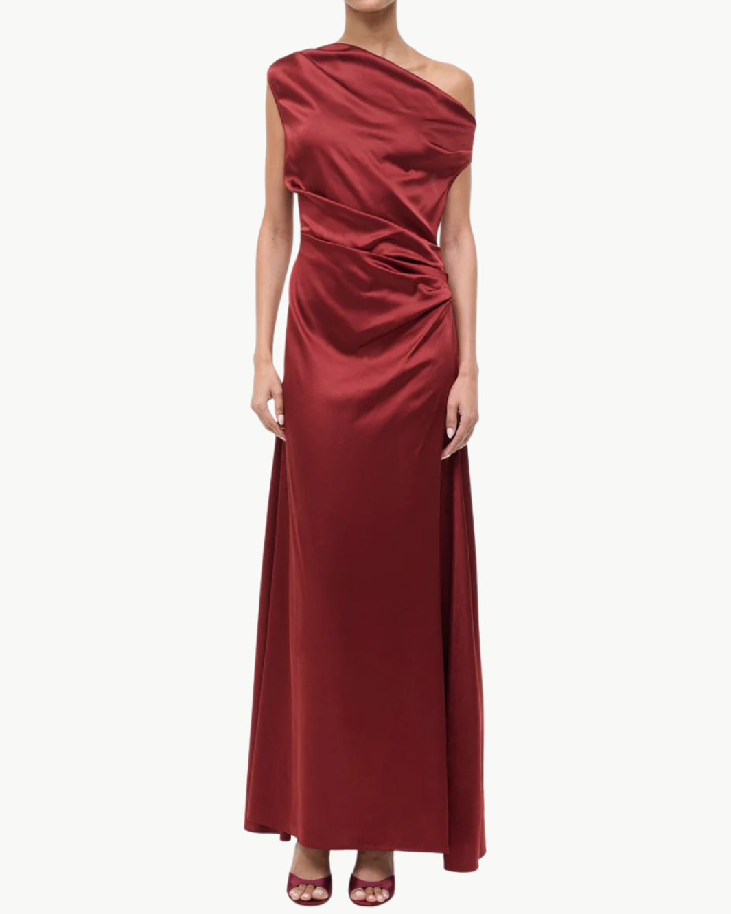 Staud PHARE SILK MAXI DRESS at Romi Boutique