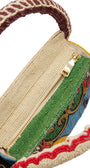 Alemais Ace Beaded Barrel Bag at Romi Boutique