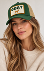 Soulbyrd Goat Trucker Hat at Romi Boutique