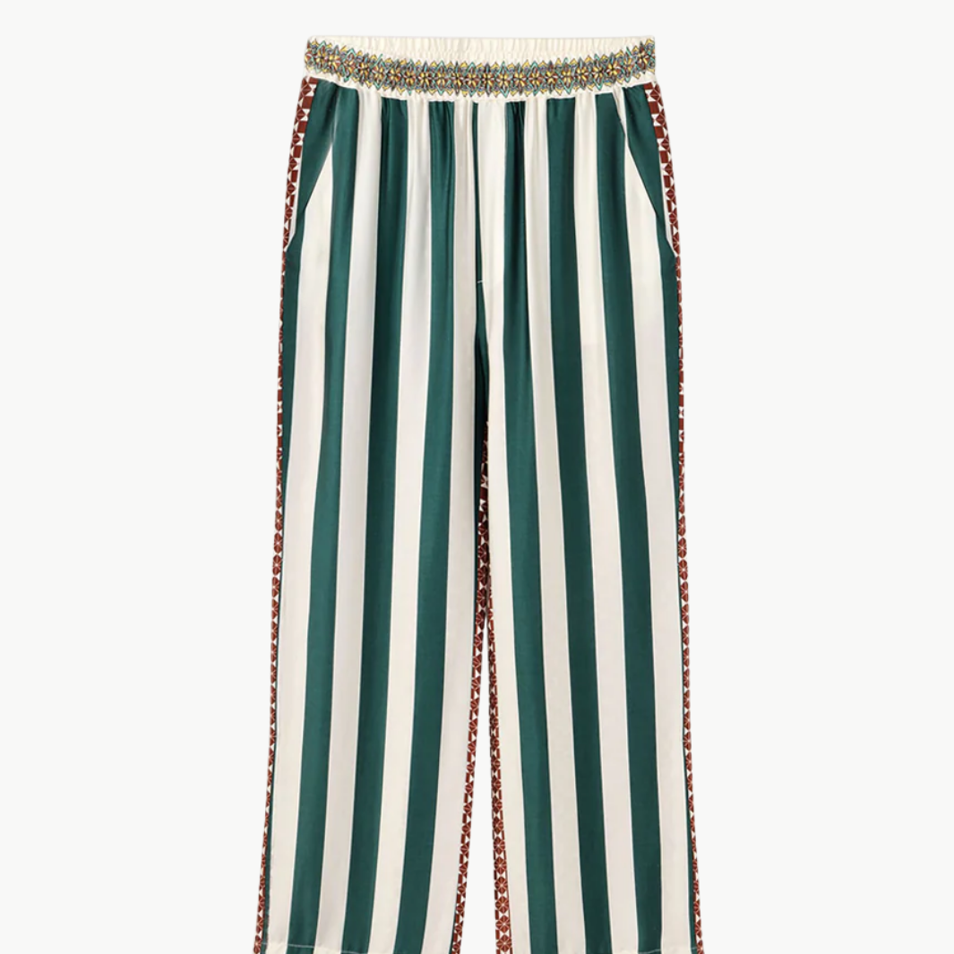 Me369 BAILEY STRAIGHT PANTS at Romi Boutique
