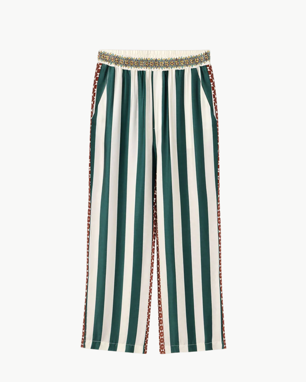 Me369 BAILEY STRAIGHT PANTS at Romi Boutique