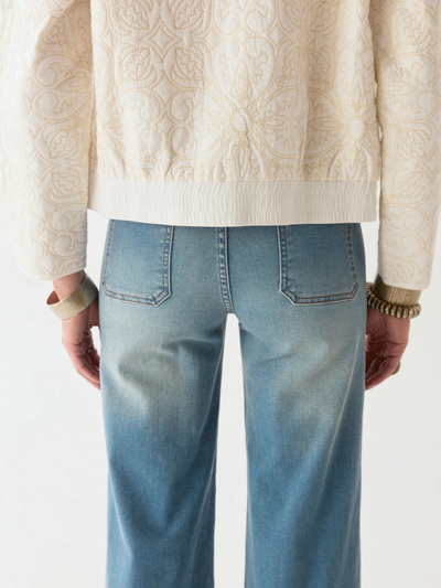 BOTICCELLI JACKET IN TESELA IVORY - Romi Boutique