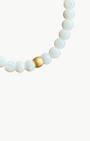 MARIT RAE CHARM BRACELET IN WHITE at Romi Boutique