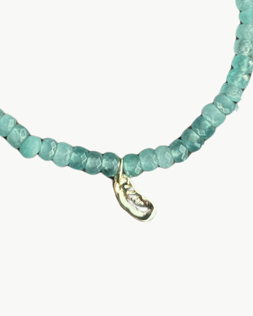 SKINNY CHARM BRACELET IN TURQUOISE