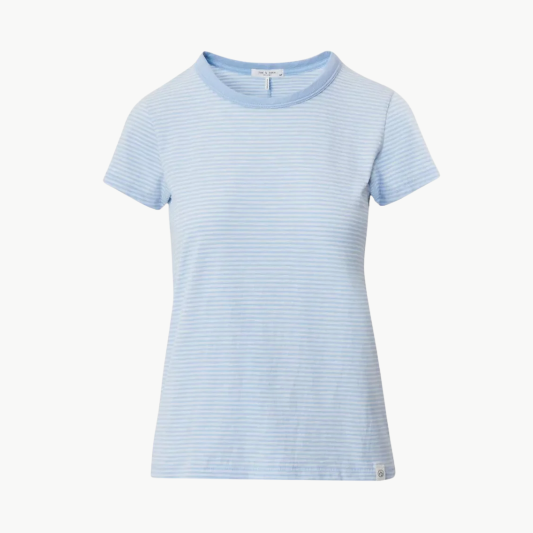 THE SLUB STRIPED TEE