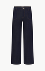 Frame Le Slim Palazzo Pintuck Pocket Jean at Romi Boutique