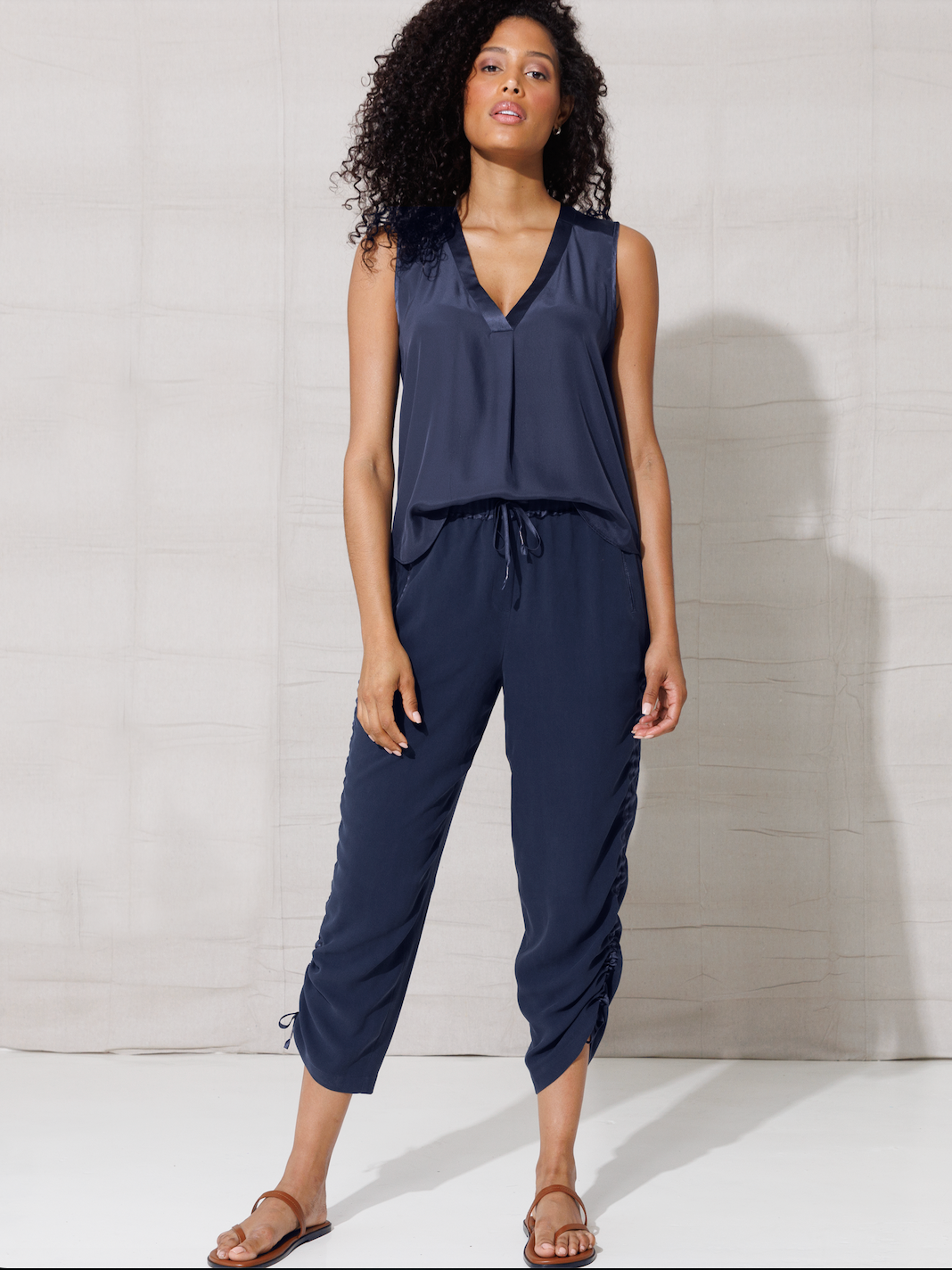 Go Silk GO TRACK PANT REDUX at Romi Boutique
