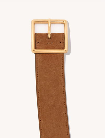 MARCELA BELT IN MARTORA WITH ANTIQUE GOLD BUCKLE