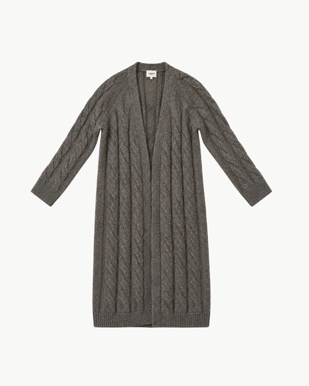 W.Cashmere Anne Cable Knit Cardigan at Romi Boutique