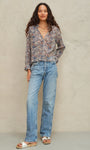 Mabe Cass Print Top at Romi Boutique