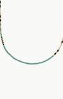 Anna Beck Mutsa Beaded Necklace - 42” at Romi Boutique
