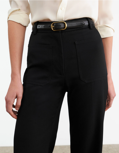 CHRISTOPHE PANT IN BLACK - Romi Boutique