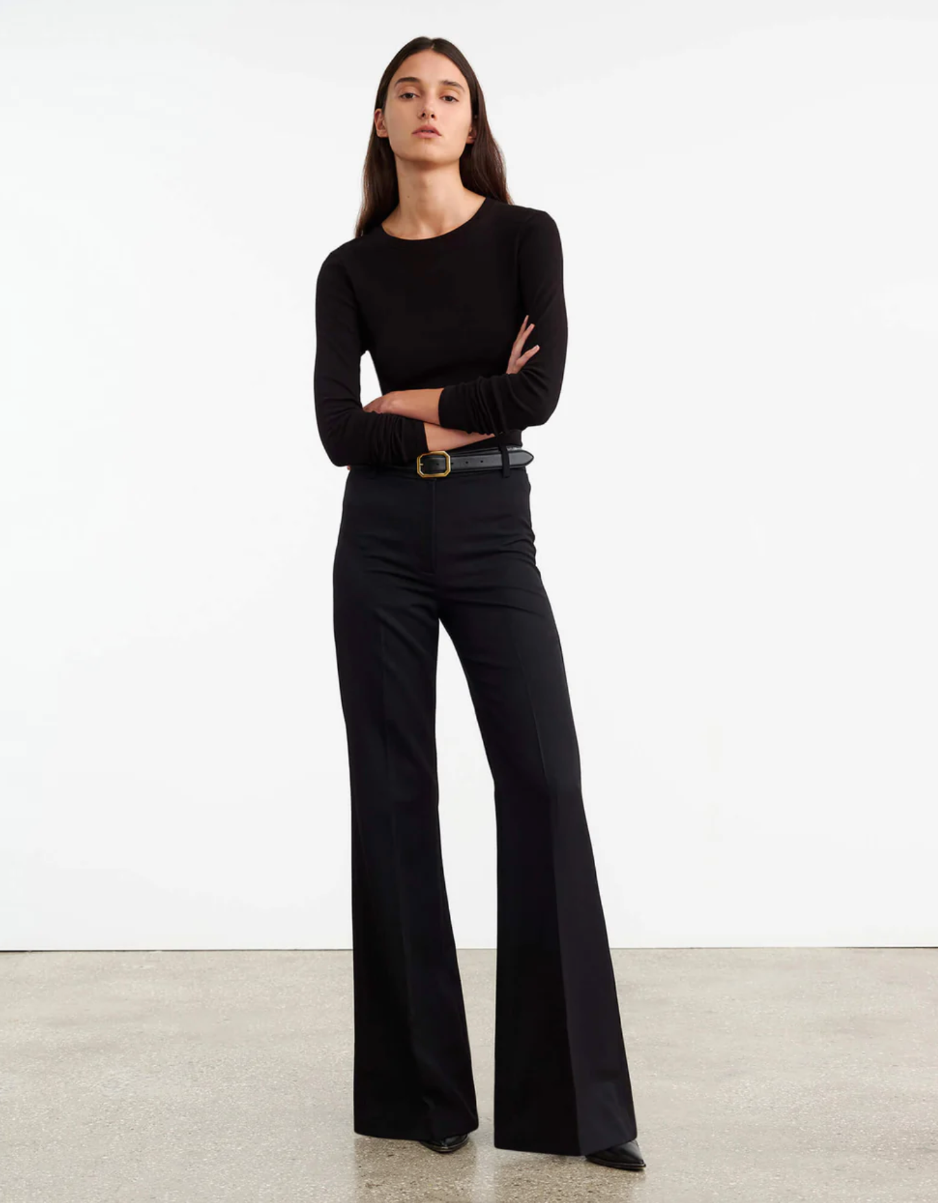 EMELIE TEE IN BLACK