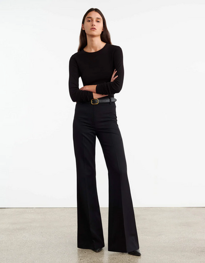 EMELIE TEE IN BLACK