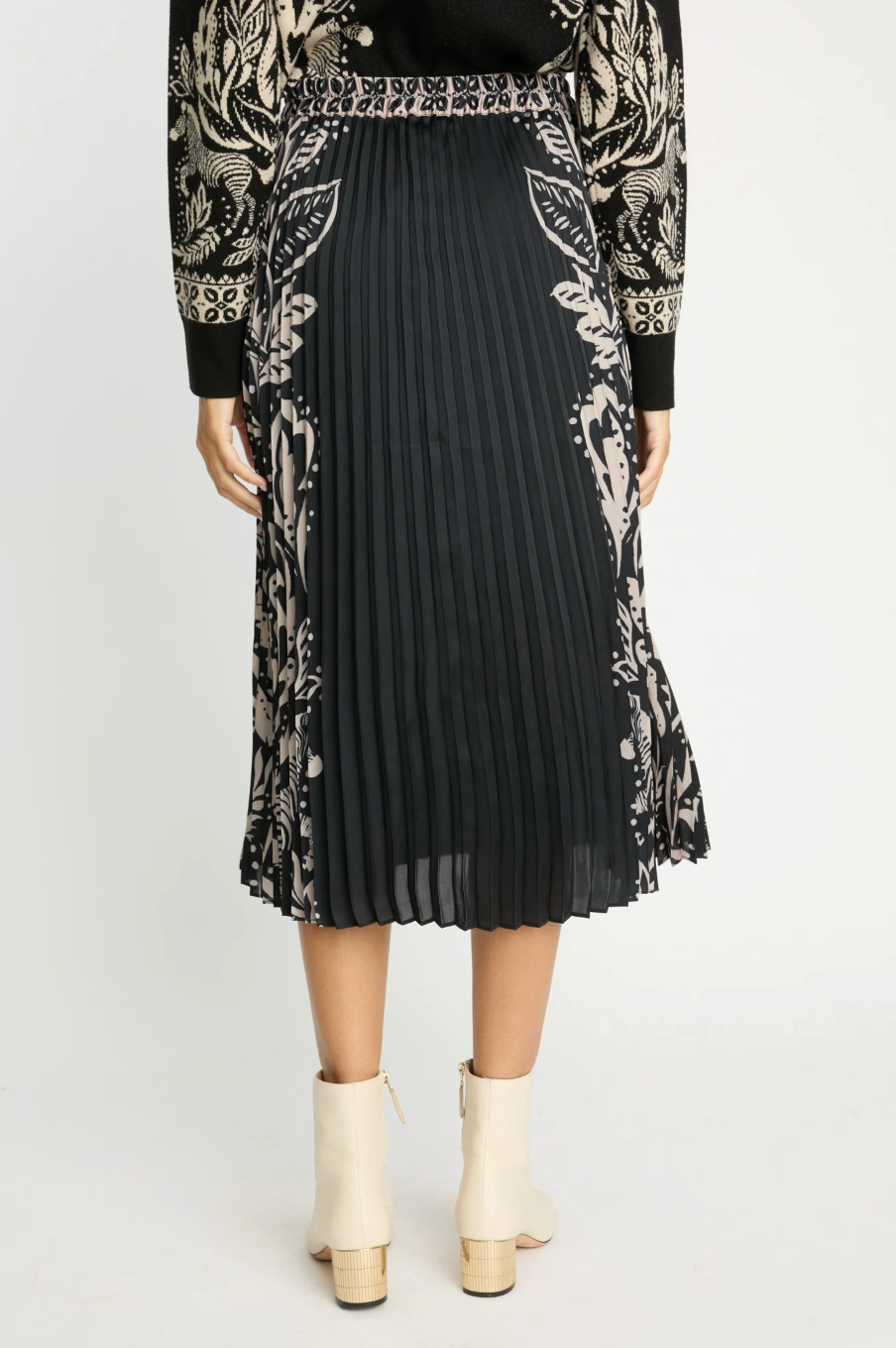 MIA SKIRT IN ZEBRA FERN