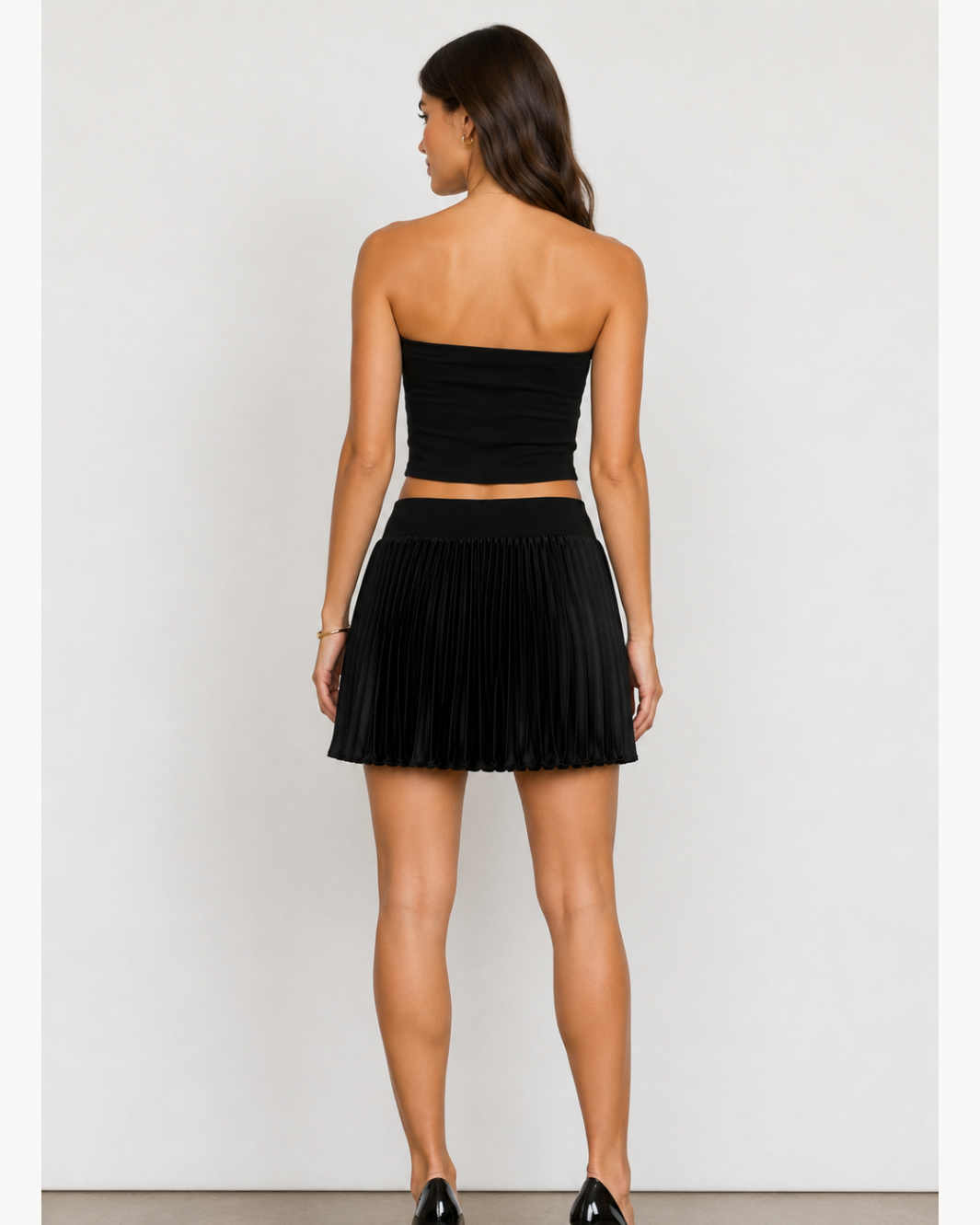 Mini Satin Skirt