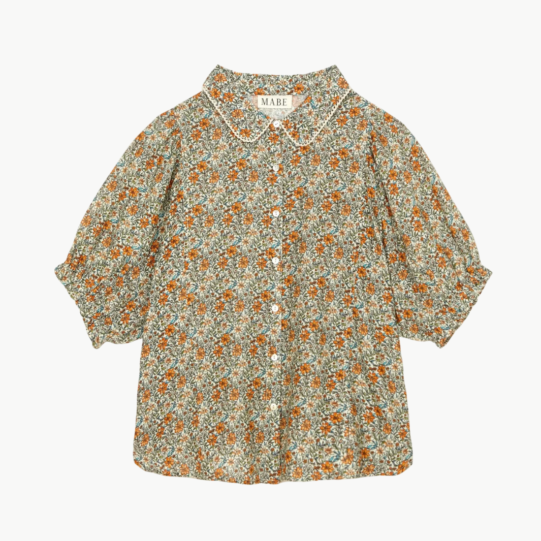 Mabe Jaci Print Top at Romi Boutique