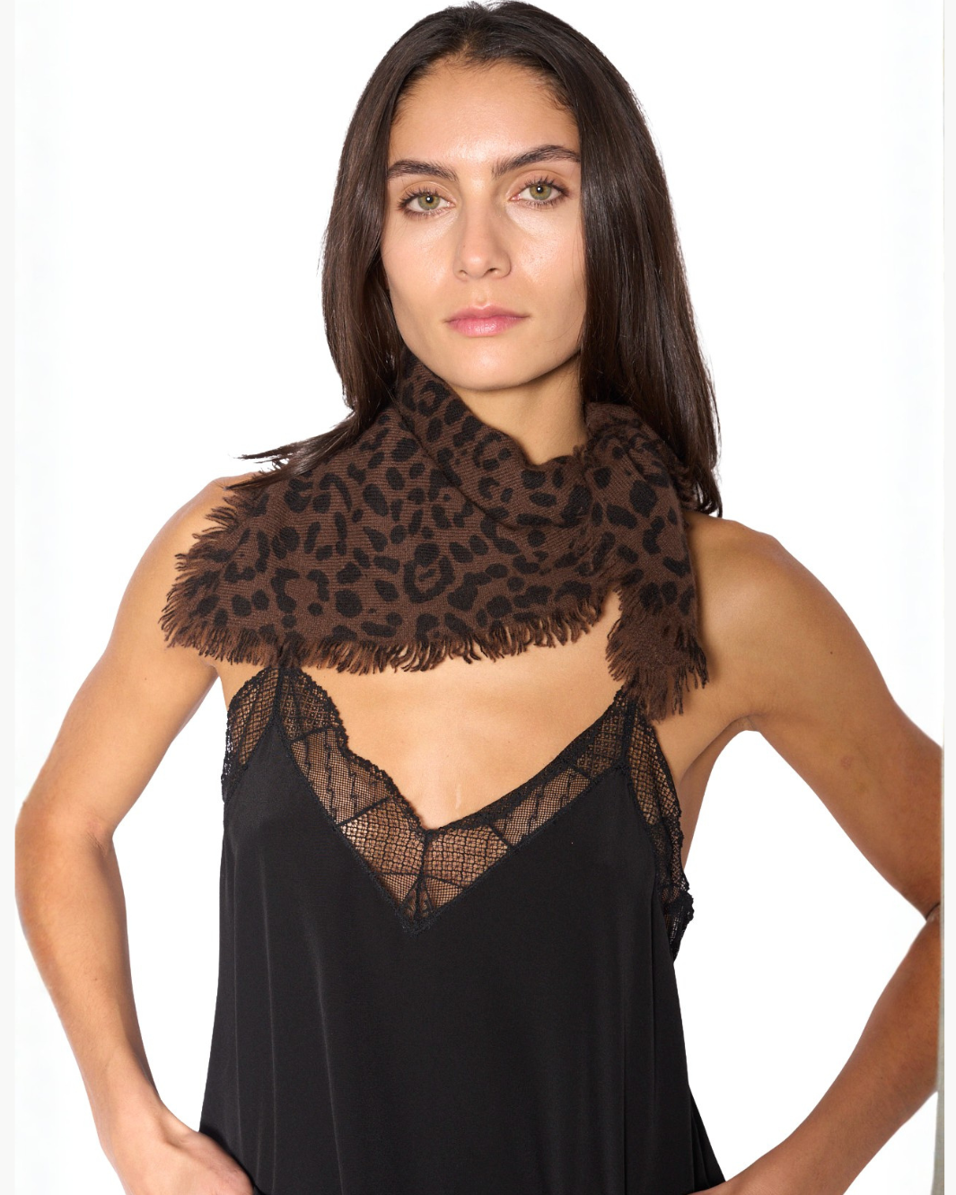 Mini Stevie Strass Western Scarf