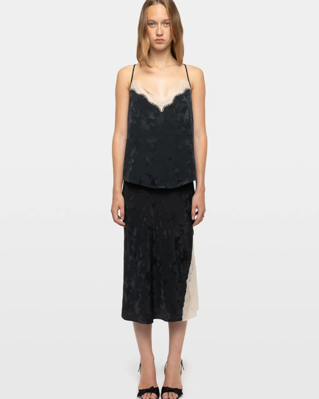 Zadig & Voltaire Jayla Silk Skirt at Romi Boutique