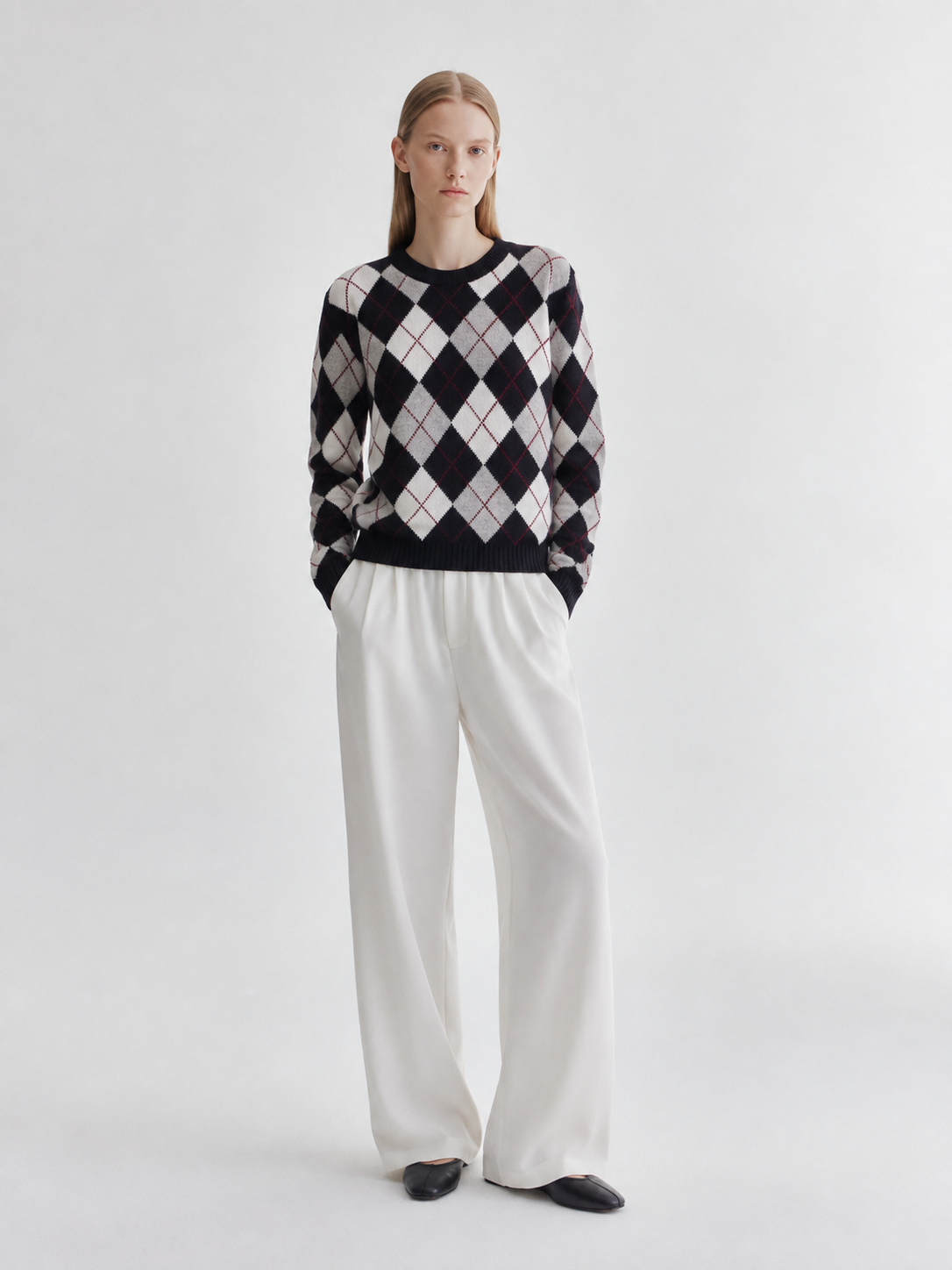 Antoni Argyle Sweater