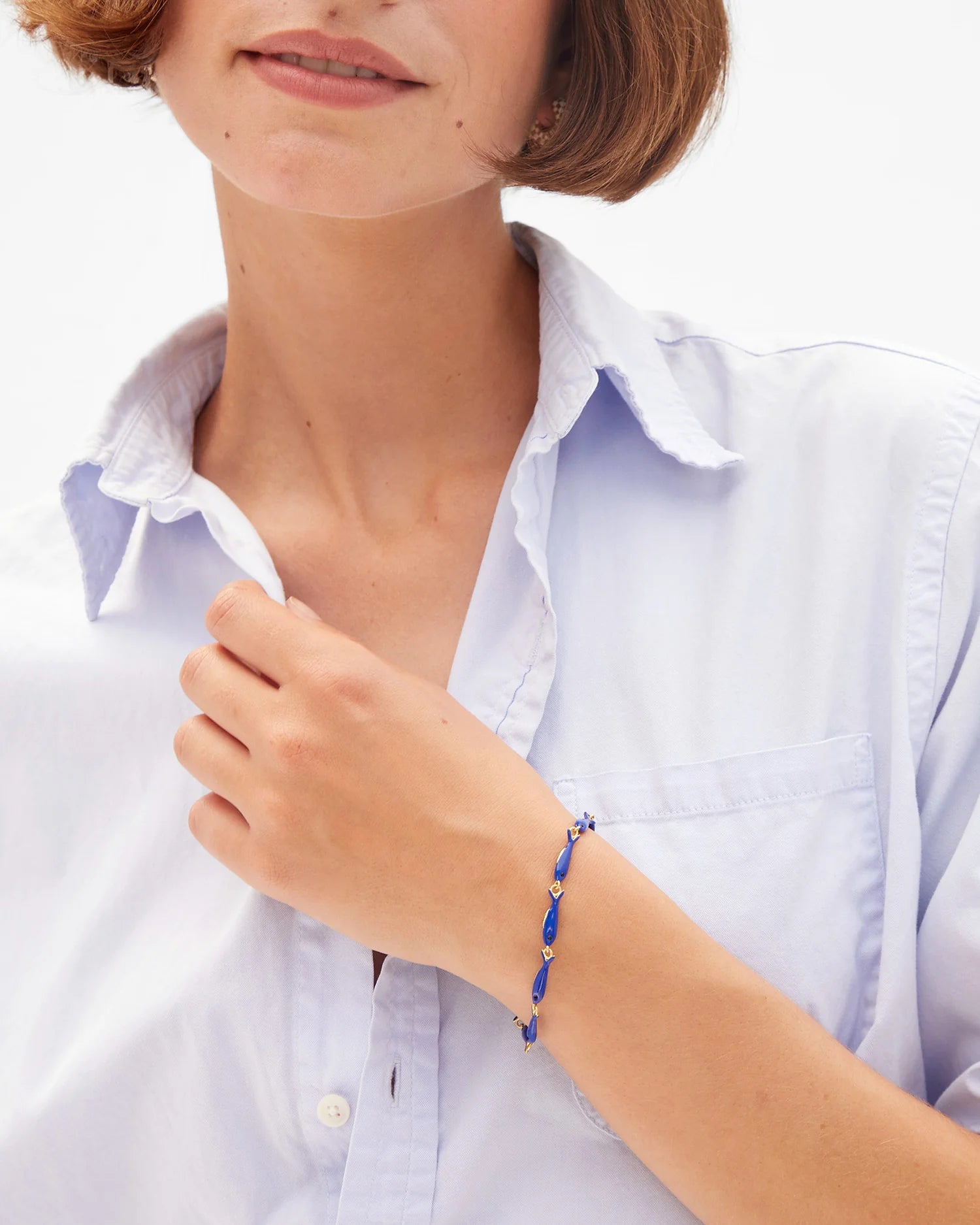 Enamel Sardine Bracelet