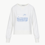 CATHERINE GEE Embroidered Sweatshirt "This is a Lifestyle" at Romi Boutique