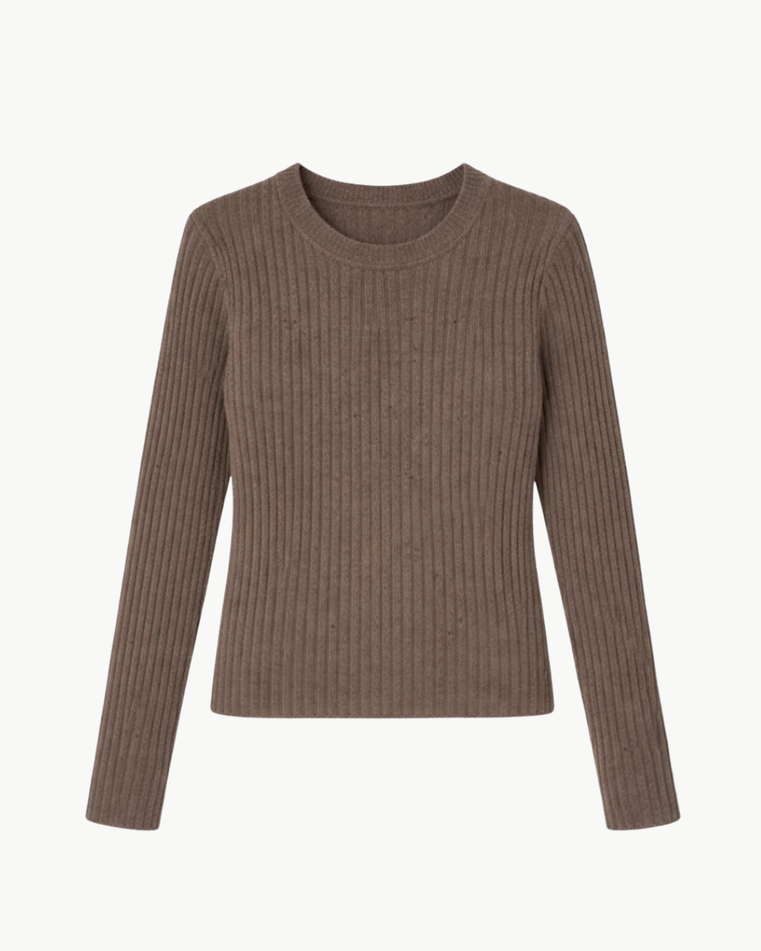Autumn Cashmere RIB CREW at Romi Boutique